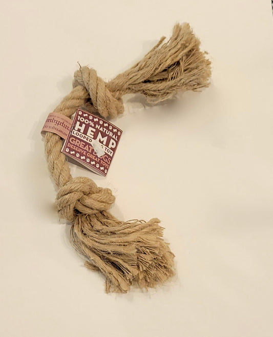 Hemp Dog Pull Toy