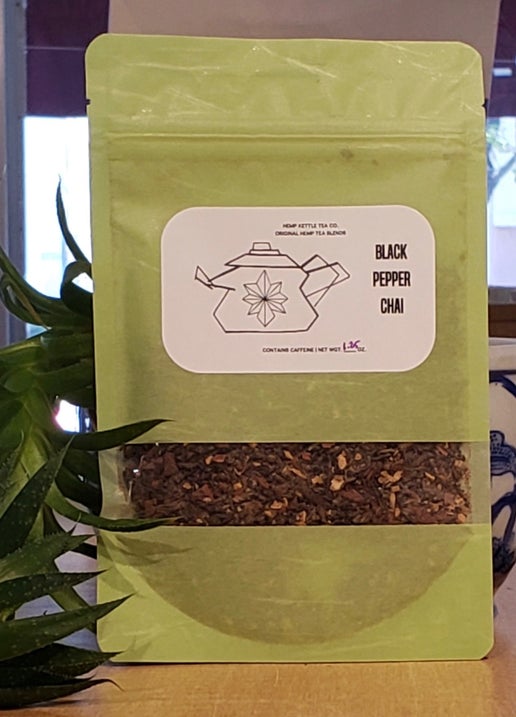 Hemp Kettle Tea Co / Black pepper Chai Hemp tea / 1 oz