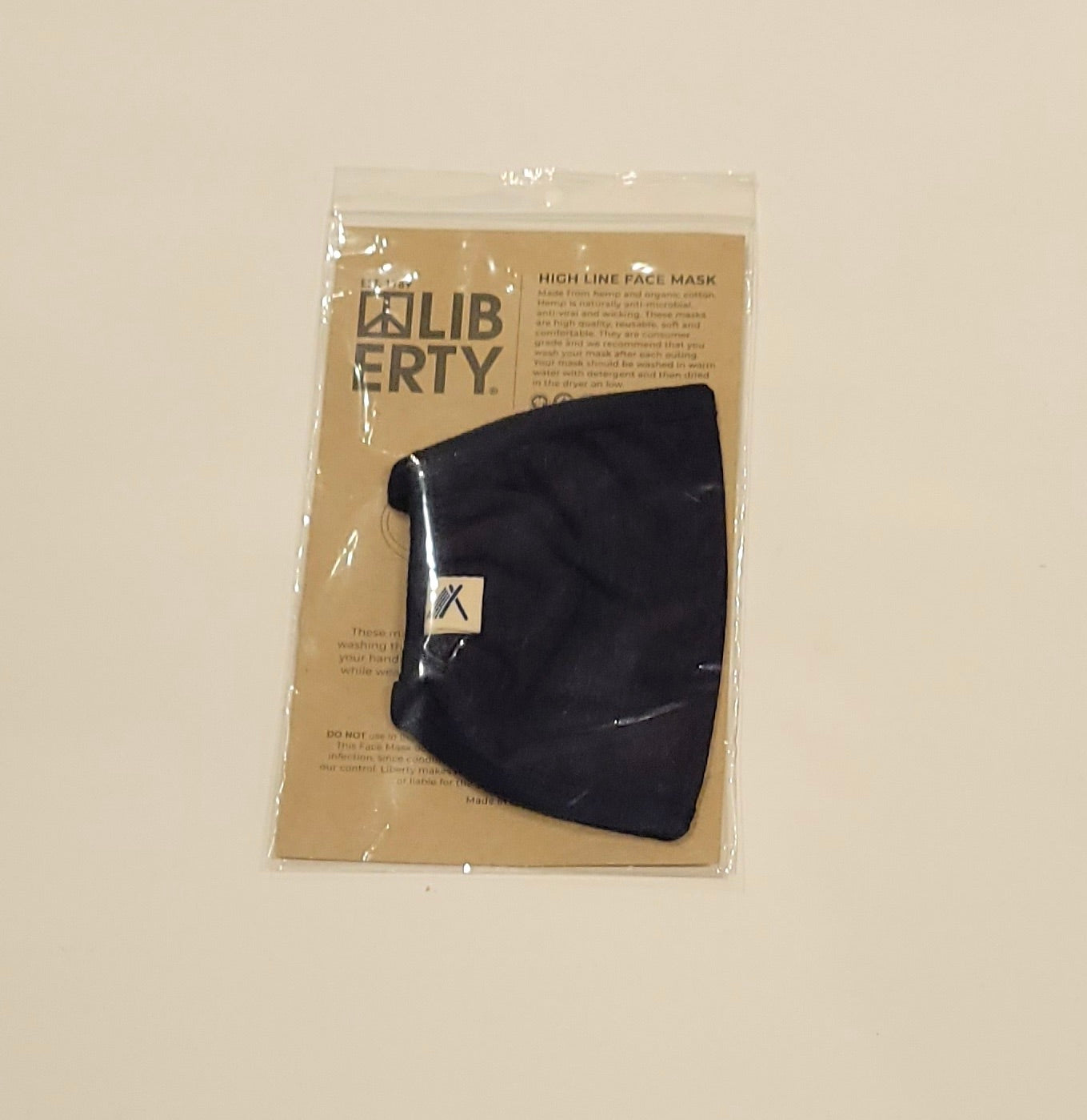 Liberty Adult Hemp Face Mask