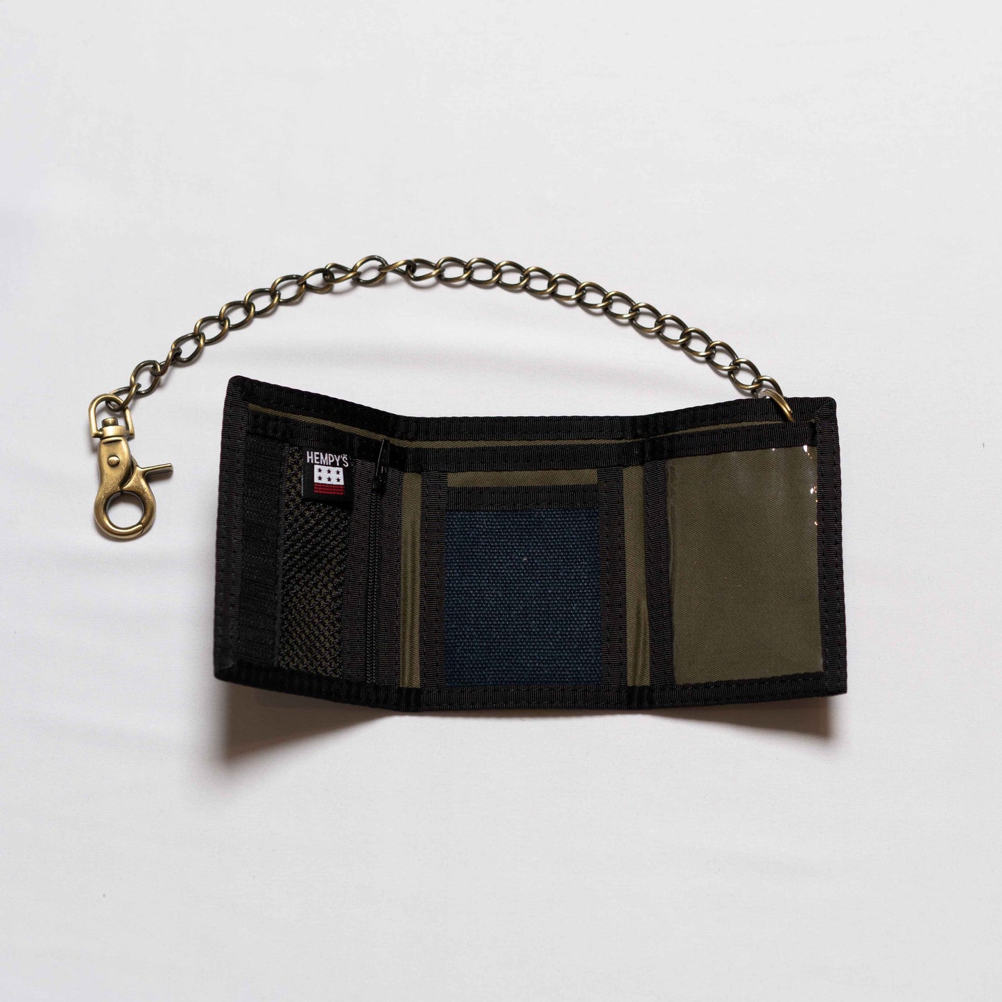 Hempy’s Tri Fold Wallet w/ Chain