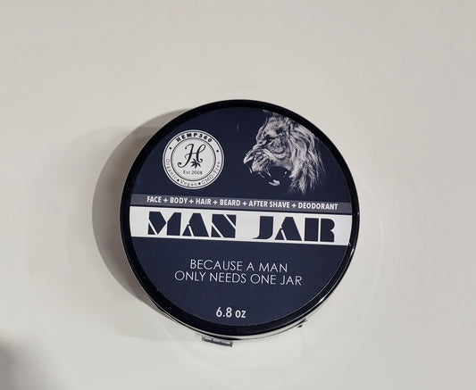 Hemp 360 Man Jar Lotion / 6.8 oz