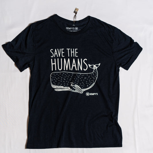 Hempy's T Shirt Save The Humans