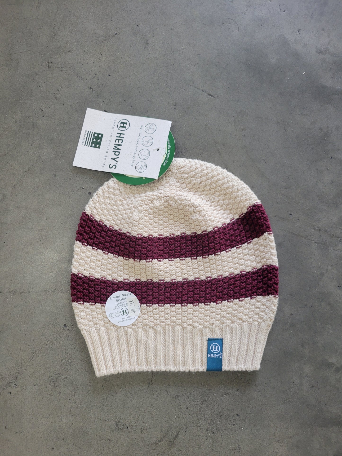 Hempy's Summer Rubgy Beanie