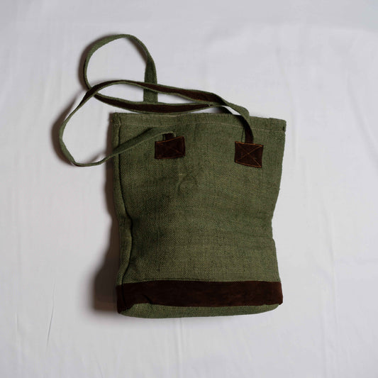 Lamxi Green 100% Hemp Tote Bag